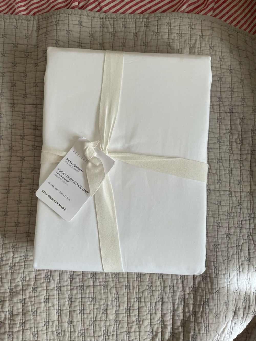 White 1000-Thread-Count- duvet cover Premium Cotton
